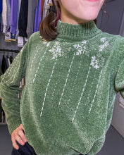 Merry & Bright Beaded and Embroidered Sweater S