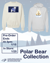 Embroidered Polar Bear Crewneck Sweatshirt